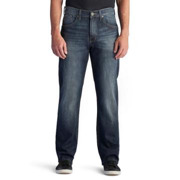 Men's Rock & Republic Code Name Stretch Straight-leg Jeans, Size: 34x34, Dark Blue