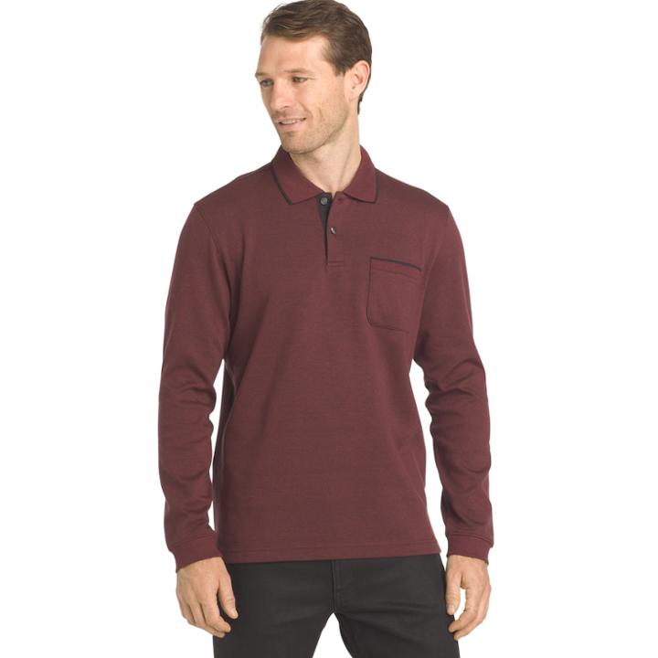 Big & Tall Van Heusen Flex Classic-fit Stretch Polo, Men's, Size: 3xb, Med Red