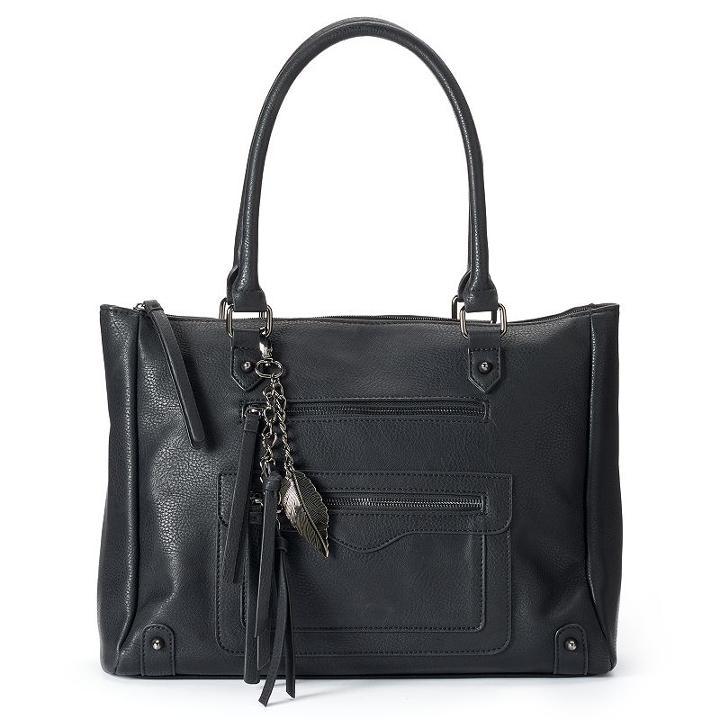 Apt. 9&reg; Ava Tote, Women's, Black