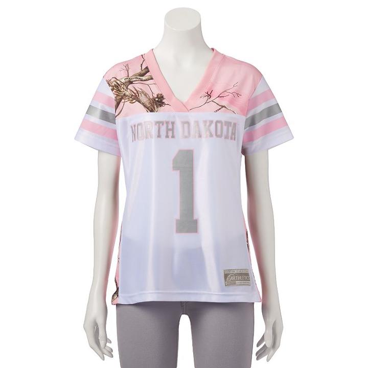 Women's Realtree North Dakota Game Day Jersey, Size: Xl, White