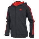 Boys 8-20 Adidas Impact Indicator Full-zip Hoodie, Size: Medium, Oxford