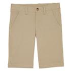 Boys 4-20 French Toast Flat-front Shorts, Size: 18, Beig/green (beig/khaki)