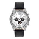 Men's Game Time Philadelphia Flyers Letterman Watch, Black