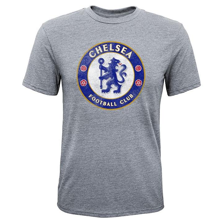 Boys 8-20 Chelsea Fc Triblend Tee, Size: L 14-16, Med Grey