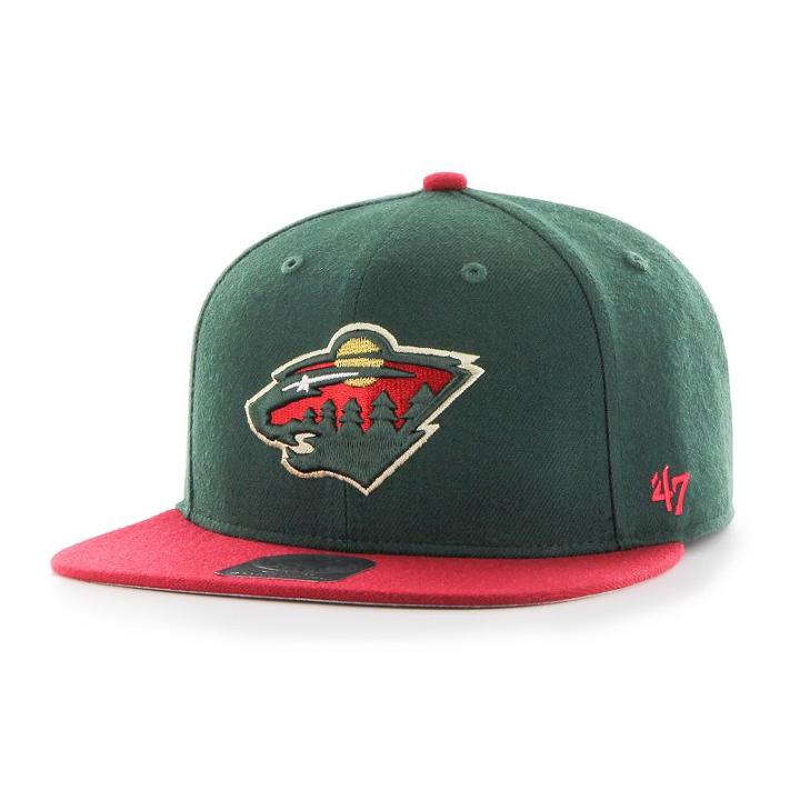 Youth '47 Brand Minnesota Wild Lil Shot Adjustable Cap, Kids Unisex, Multicolor