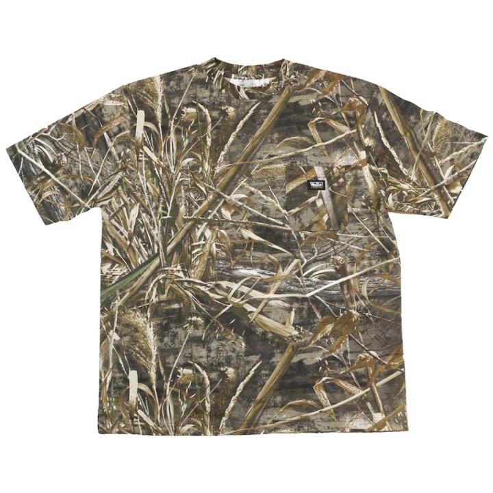 Men's Walls Hunting Short Sleeve Pocket Tee, Size: Medium, Real Tree Max