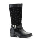 Rachel Shoes Lakeland Girls' Tall Boots, Size: 2, Black