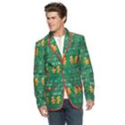 Men's Gingerbread Man Christmas Blazer, Size: Xxl, Green