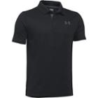 Boys 8-20 Under Armour Performance Polo, Size: Large, Black