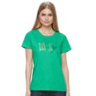 Women's Mccc St. Patrick's Day Graphic Tee, Size: Large, Green