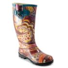 Corkys Sunshine Women's Rain Boots, Size: 6, Red
