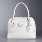 Simply Vera Vera Wang Tailor Dome Satchel, Women's, White