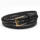 Dockers&reg; V-weave Braided Belt - Big & Tall, Men's, Size: 44, Black