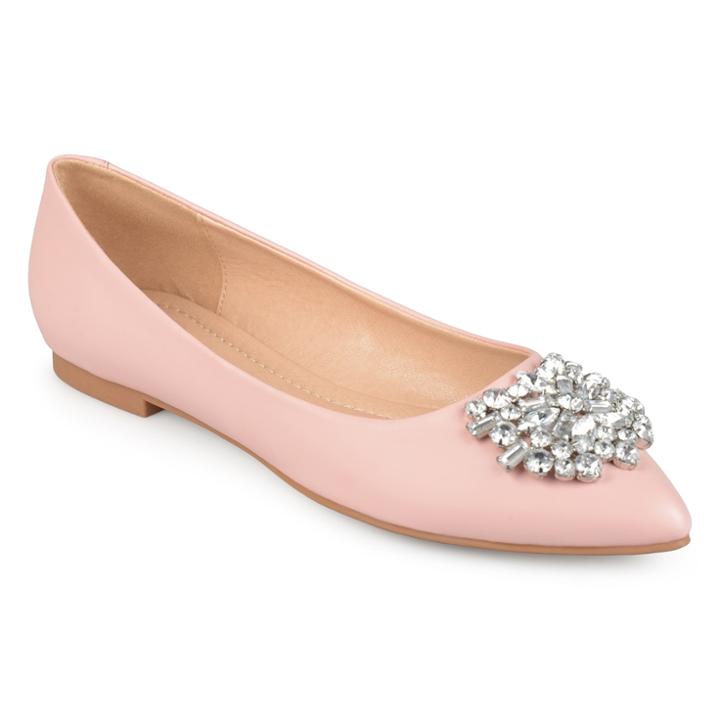 Journee Collection Renzo Women's Ballet Flats, Size: Medium (11), Med Pink