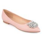 Journee Collection Renzo Women's Ballet Flats, Size: Medium (11), Med Pink