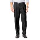 Men's Dockers&reg; Classic-fit Comfort Khaki Pants - Pleated D3, Size: 33x32, Black