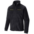 Men's Columbia Oregon Ducks Flanker Ii Full-zip Fleece, Size: Small, Black