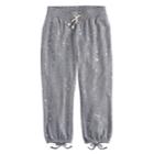 Girls 7-16 So&reg; Faux-bow Back Jogger Pants, Size: 12, Light Grey