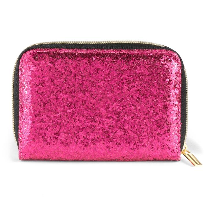 Tri-coastal Design Glitter Travel Makeup Brush Kit, Pink