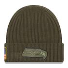 Adult New Era Seattle Seahawks Salute To Service Beanie, Men's, Other Clrs