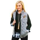 Women's Gameday Couture Cleveland Cavaliers Quilted Vest, Size: Xl, Light Grey