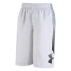 Boys 8-20 Under Armour Big Logo Volley Shorts, Size: Small, Oxford