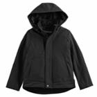 Boys 4-7 Urban Republic Soft Shell Midweight Jacket, Size: 5-6, Black