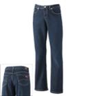 Dickies Relaxed Bootcut Jeans - Women's, Size: 16 Avg/reg, Blue