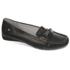 Lifestride Viva Women's Driving Moccasins, Size: 8 Wide, Black
