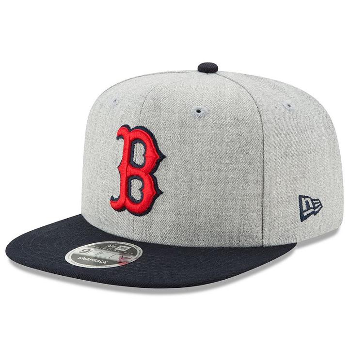 Adult New Era Boston Red Sox 9fifty Heather Action Snapback Cap, Ovrfl Oth