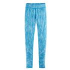 Girls 7-16 & Plus Size So&reg; High-rise Space-dyed Performance Leggings, Size: 20 1/2, Blue