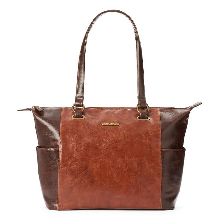 Stone & Co. Megan Tote, Women's, Dark Brown