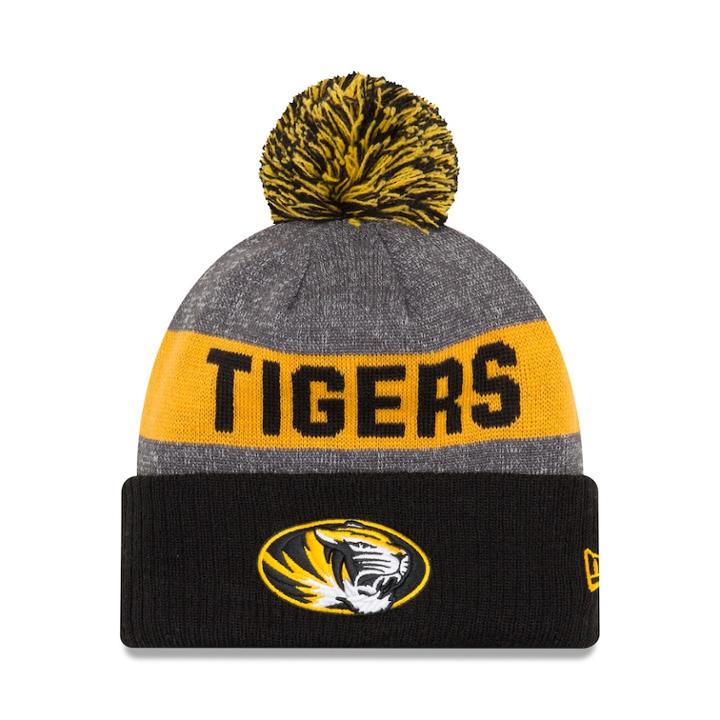 Adult New Era Missouri Tigers Sport Knit Beanie, Men's, Black