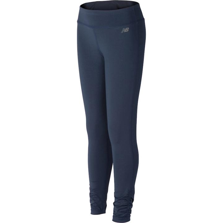Girls 7-16 New Balance Black Performance Skinny Leggings, Size: Small, Grey