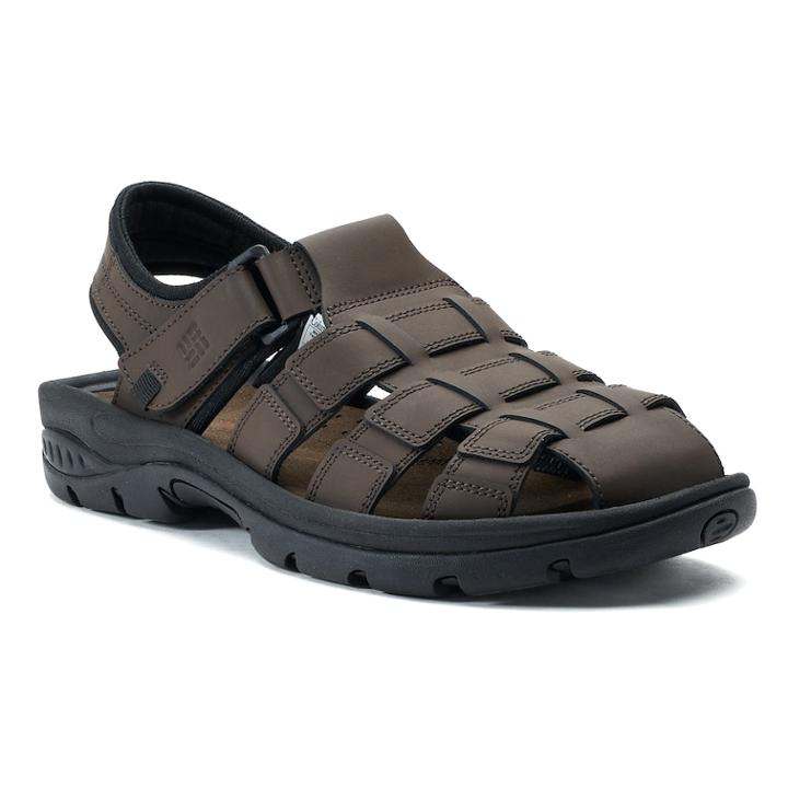 Columbia Tango Men's Fisherman Sandals, Size: 11, Lt Brown