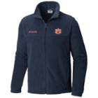 Men's Columbia Auburn Tigers Flanker Ii Fleece Jacket, Size: Small, Blue