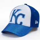 Youth New Era Kansas City Royals Shimmer Shine 9forty Adjustable Cap, Girl's, White