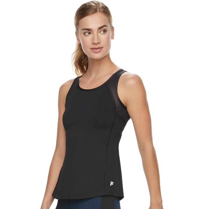 Women's Fila Sport&reg; Cross Back Tank, Size: Xs, Black