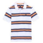 Boys 4-20 Chaps Striped Polo, Boy's, Size: 5, White