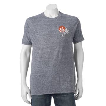 Men's Sonoma Goods For Life&trade; Palm Sunset Tee, Size: Xl, Grey