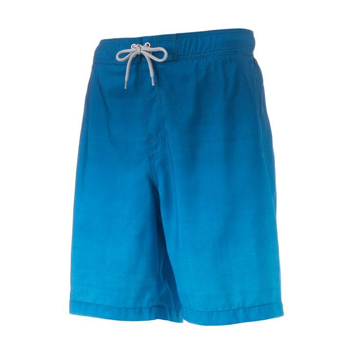 Men's Sonoma Goods For Life&trade; Ombre Eclipse Swim Trunks, Size: Small, Turquoise/blue (turq/aqua)