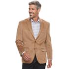 Men's Chaps Slim-fit Suede Sport Coat, Size: 46 - Regular, Beige
