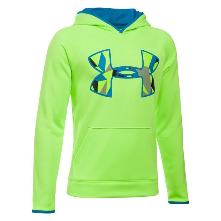Boys 8-20 Under Armour Performance Hoodie, Size: Large, Yellow