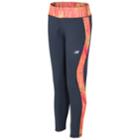 Girls 7-16 New Balance Pieced Performance Leggings, Size: 16, Grey Other