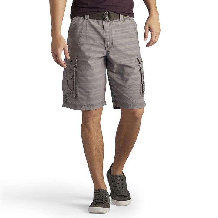 Men's Lee Wyoming Shorts, Size: 36, Grey
