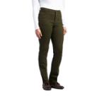 Petite Lee Vienna Comfort Fit Straight-leg Pants, Women's, Size: 6 Petite, Dark Green