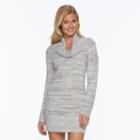 Women's Ab Studio Marled Cowlneck Tunic Sweater, Size: Regular, Ovrfl Oth