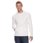 Men's Sonoma Goods For Life&trade; Slim-fit Supersoft Hoodie Tee, Size: Large, White