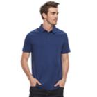 Men's Apt. 9&reg; Regular-fit Soft Touch Stretch Interlock Polo, Size: Xl, Blue