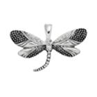 Wearable Art Dragonfly Pendant, Women's, Silver
